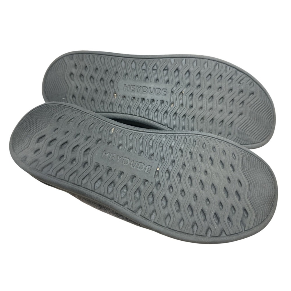 Hey Dude Wendy Rise Flora Iron Grey Platform Loafers Shoes Womens Size 6 - Picture 7 of 7